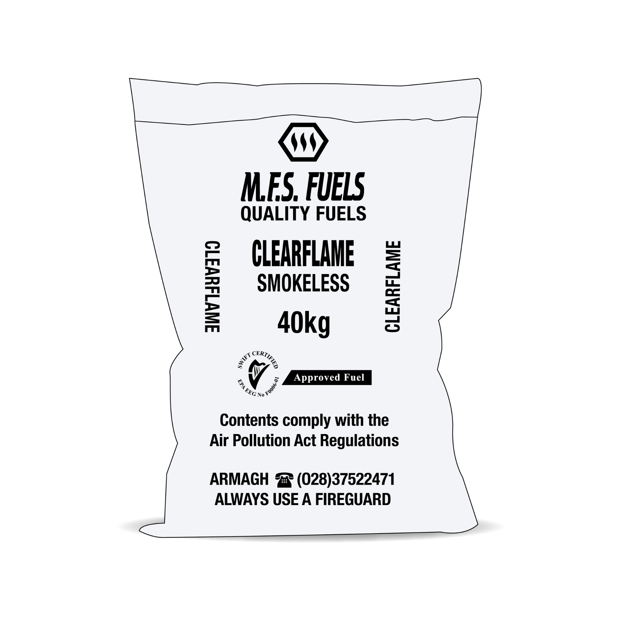 Clearflame Smokeless Coal (40kg)