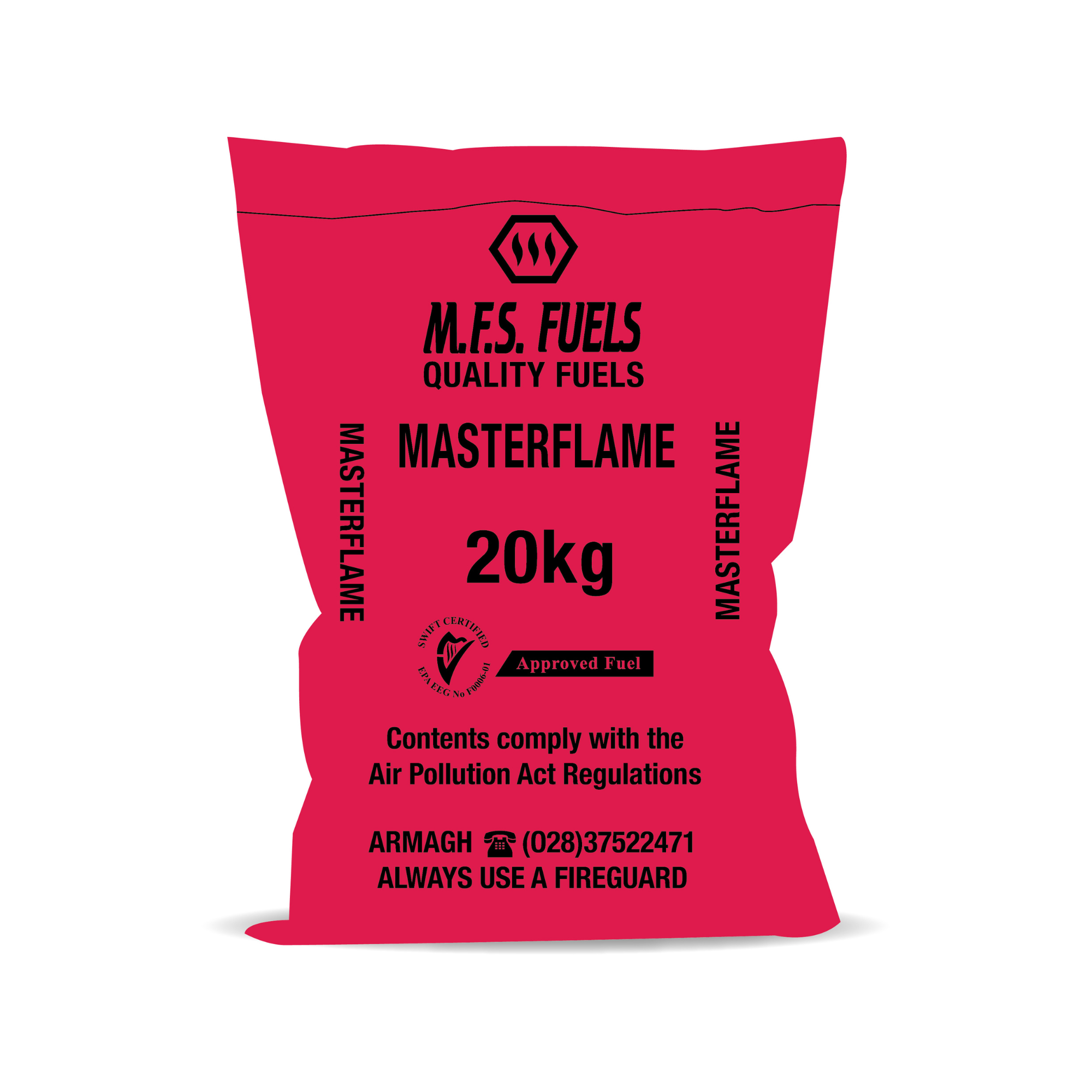 Masterflame Smokeless Coal (20kg)